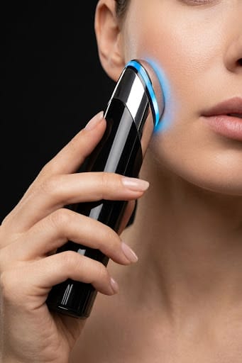 GlowLift™ EMS Microcurrent Facial Device – Skin Rejuvenation & Anti-Aging Toning Tool