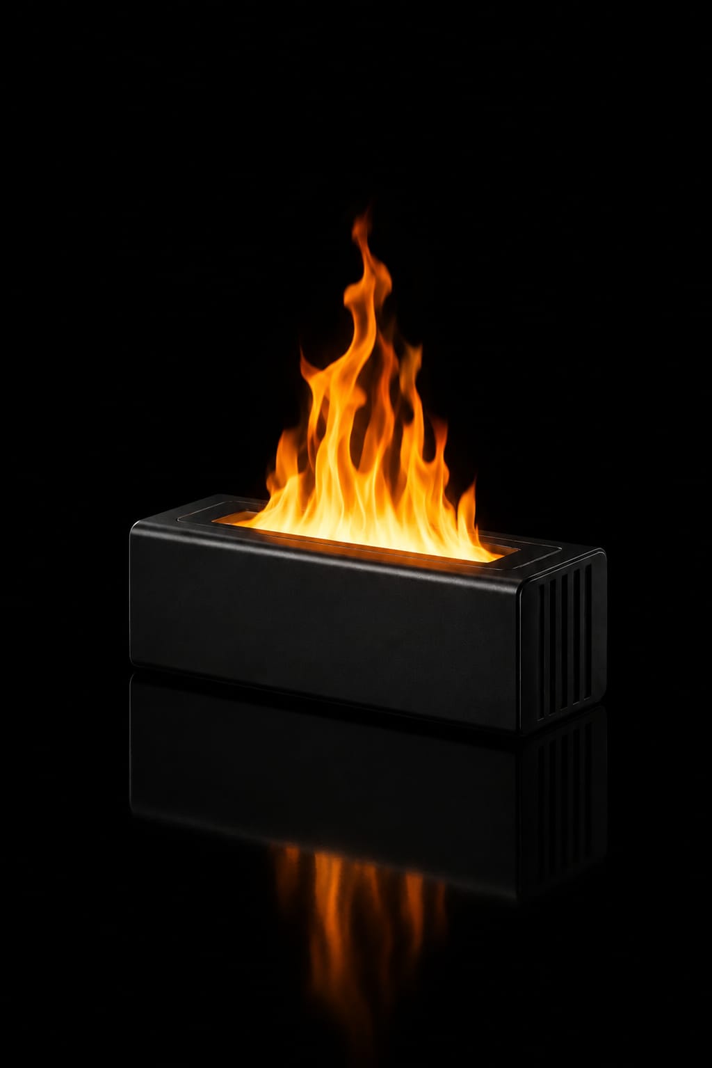 Flame Glow™ USB Aroma Diffuser – Rainy Night Ambience & Relaxing Mist